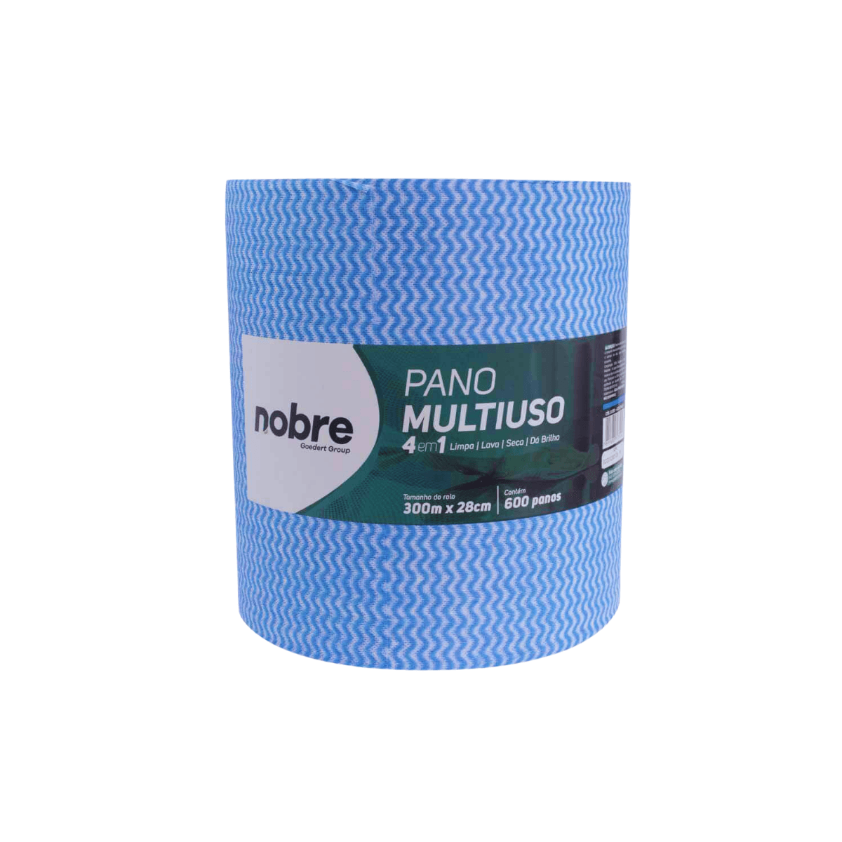 Pano Multiuso Azul 28cmx300m Nobre